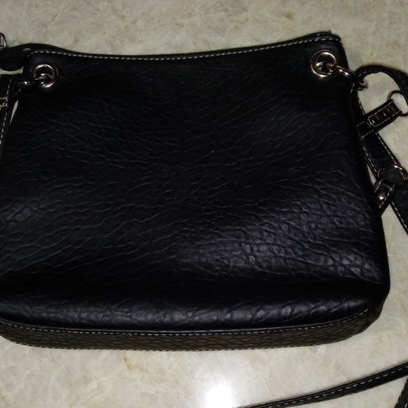 Rosetti foux leather handbag,black - Picture 4 of 4